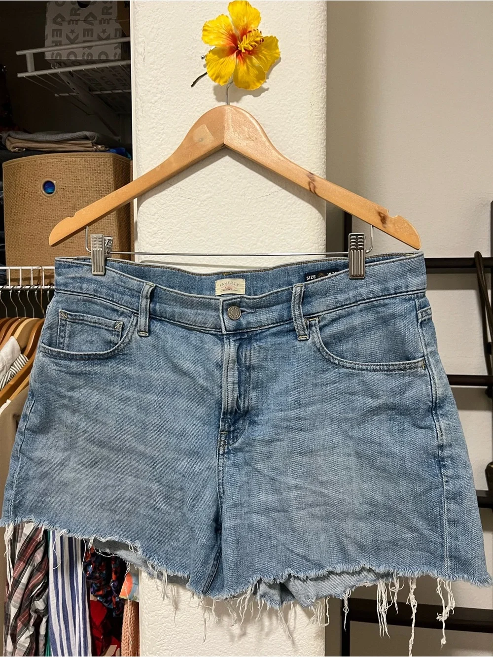 FAHERTY Denim Shorts
